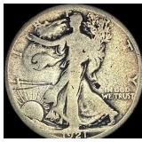 1921-D Walking Liberty Half Dollar NICELY  CIRCUL