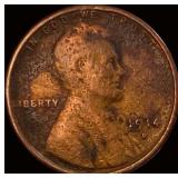 1914-D Lincoln Wheat Cent NICELY CIRCULATED NICEL