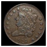 1828 Classic Head Half Cent CLOSELY UNCIRCULATED