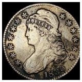 1830 Capped Bust Half Dollar LIGHTLY CIRCULATED