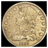 1835 Capped Bust Quarter LIGHTLY CIRCULATED