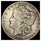 1899 Silver Morgan Dollar LIGHTLY CIRCULATED