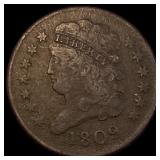 1809 Classic Head Half Cent NICELY CIRCULATED