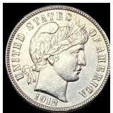 1912-D Barber Dime CLOSELY UNCIRCULATED