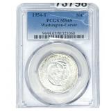 1954-S Washington Carver Half Dollar PCGS MS65