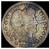 1896-S Barber Quarter NICELY CIRCULATED