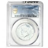 1964 Kennedy Half Dollar PCGS PR67