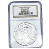 1987 Silver Eagle NGC MS69