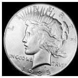 1935 Silver Peace Dollar CLOSELY UNCIRCULATED