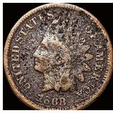 1868 Indian Head Cent NICELY CIRCULATED