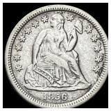 1856-O Seated Liberty Dime CLOSELY UNCIRCULATED