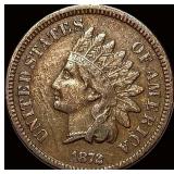 1872 Indian Head Cent NEARLY UNCIRCULATED
