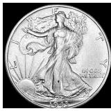 1943-S Silver Half Dollar Walking Liberty CLOSELY