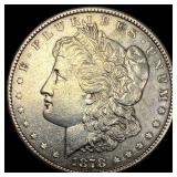 1878 8TF Silver Morgan Dollar CLOSELY UNCIRCULATED