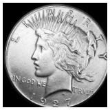 1927-S Silver Peace Dollar CLOSELY UNCIRCULATED