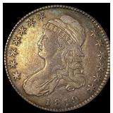 1819 Capped Bust Half Dollar NEARLY UNCIRCULATED