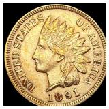 1891 Red Indian Head Cent UNCIRCULATED