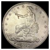 1877-S Silver Trade Dollar CLOSELY UNCIRCULATED