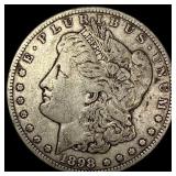 1898-S Silver Morgan Dollar NEARLY UNCIRCULATED