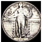 1924-D Silver Standing Liberty Quarter CLOSELY UN