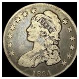 1834 Capped Bust Half Dollar LIGHTLY CIRCULATED