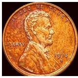 1915-D Bronze Lincoln Wheat Cent UNCIRCULATED