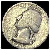 1932-S Silver Washington Quarter NICELY CIRCULATE