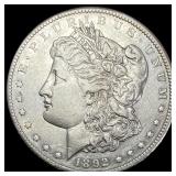 1892-CC Silver Morgan Dollar NEARLY  UNCIRCULATED