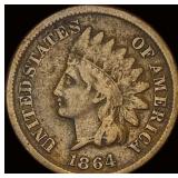 1864 Bronze Indian Head Cent NICELY  CIRCULATED