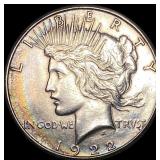 1922-S Silver Peace Dollar CLOSELY  UNCIRCULATED