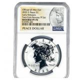 2023-S Silver Peace Dollar NGC PF70