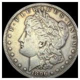 1896-S Silver Morgan Dollar ABOUT UNCIRCULATED