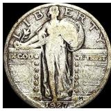 1927-S Standing Liberty Quarter NICELY CIRCULATED