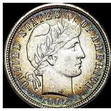 1905-S Silver Barber Dime CLOSELY UNCIRCULATED