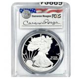 2011-W Silver Eagle PCGS PR69 DCAM Reagan Legacy