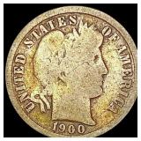 1900-O Barber Dime NICELY CIRCULATED