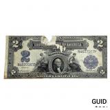 1899 $2 United States Silver Certificate Blue Seal