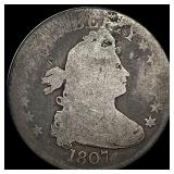 1807 Draped Bust Quarter NICELY CIRCULATED NICELY