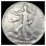 1938-D Walking Liberty Half Dollar LIGHTLY  CIRCU