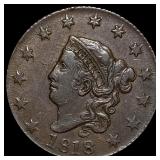 1818 Coronet Head Large Cent CHOICE AU