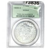 1889-O Morgan Silver Dollar PCGS MS64