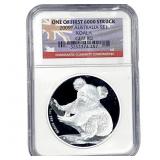 2009-P Australia 1OZ Silver Dollar-Koala NGC GEMBU