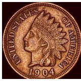 1904 Indian Head Cent CHOICE AU