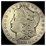 1896-S Silver Morgan Dollar NICELY CIRCULATED