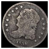 1835 Capped Bust Half Dime NICELY CIRCULATED