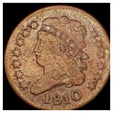 1810 Classic Head Half Cent LIGHTLY CIRCULATED