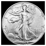 1938-D Silver Walking Liberty Half Dollar CLOSELY