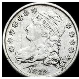 1832 Capped Bust Silver Dime LIGHTLY CIRCULATED