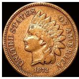 1872 Indian Head Cent LIGHTLY CIRCULATED