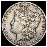 1901 Morgan Silver Dollar LIGHTLY CIRCULATED